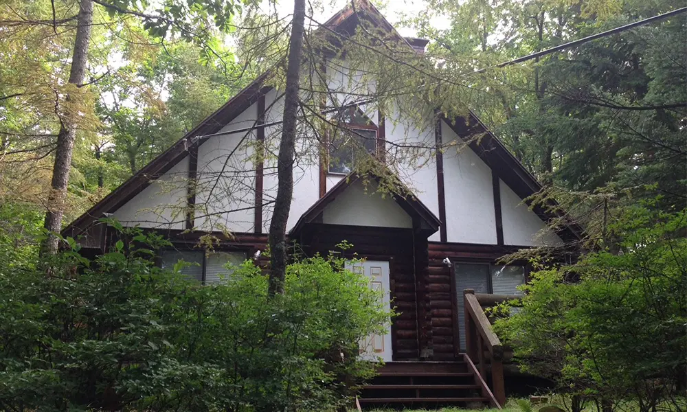 蓼科ログハウス外観